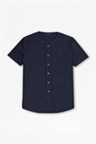French Connection Block Sport Collarless Shirt
