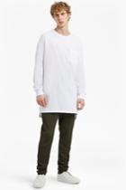 French Connenction Peached Longline Jersey Sweatshirt