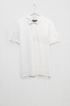 French Connenction Split Patch Polo Shirt