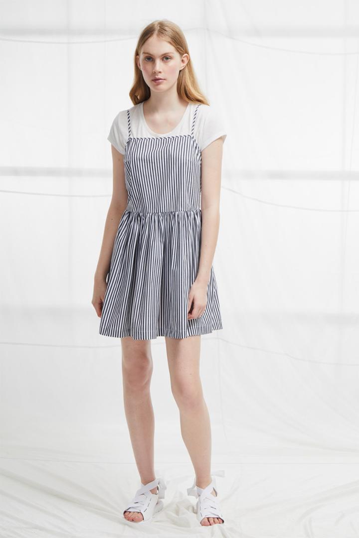 French Connection Sardinia Stripe Strappy Dress