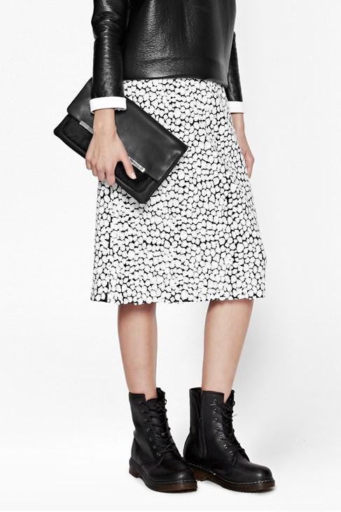 French Connection Flint Sequin Midi Skirt