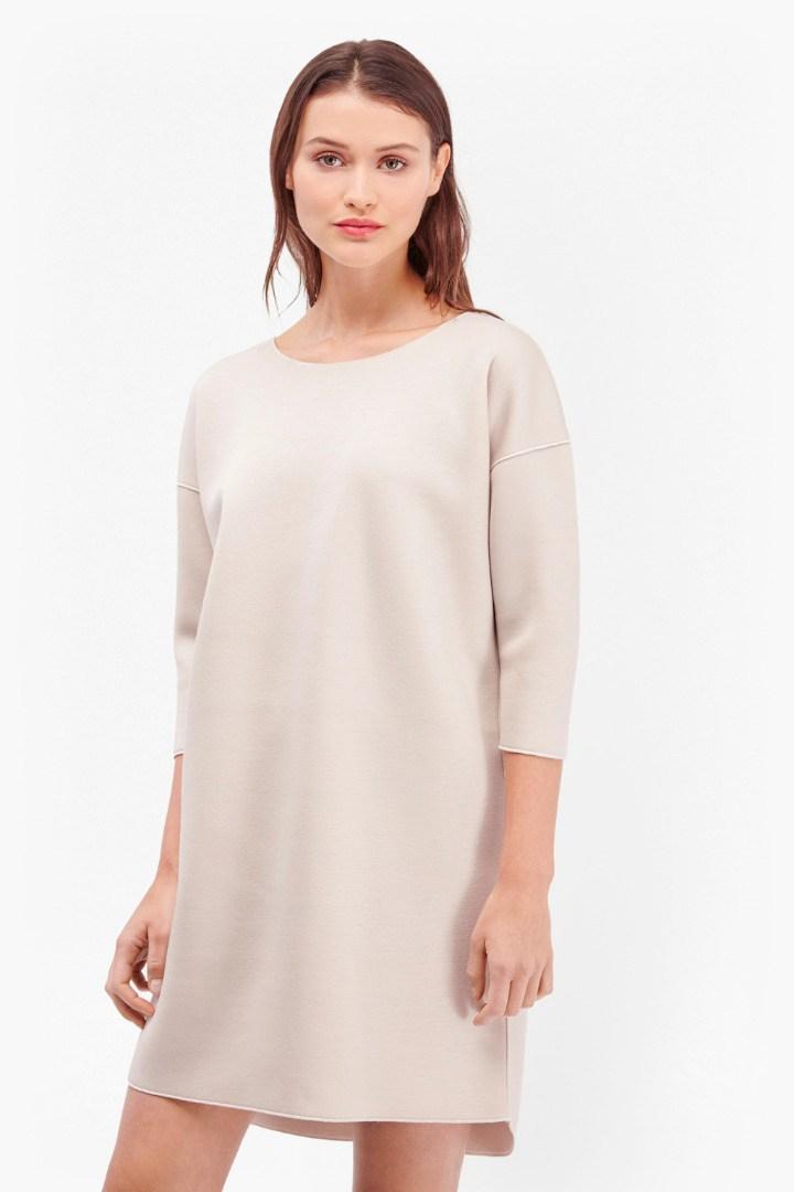 French Connection Zanzi Scuba Sweater Dress