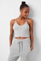 French Connection Vhari Loungewear Crop Top