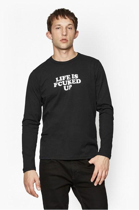 French Connection Life Is Fcuked Up T-shirt