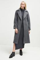 French Connenction Arabella Faux Shearling Coat