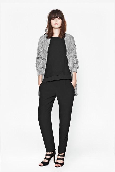 French Connection Lucia Cable Knit Cardigan