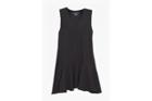 French Connection Arrow Crepe Sleeveless V Neck Oversized Dress