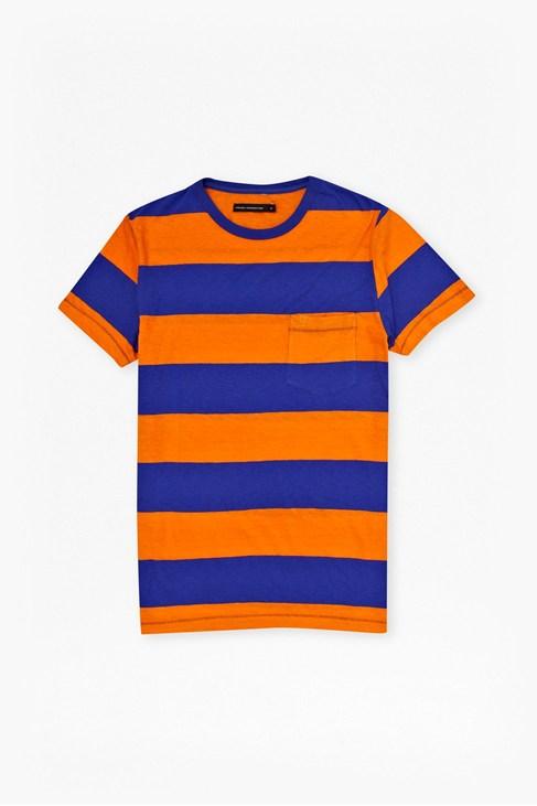 French Connection Colourful Block Slub T-shirt