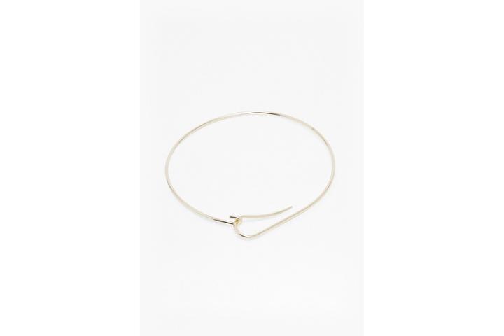 French Connection Core Fishing Hook Necklace