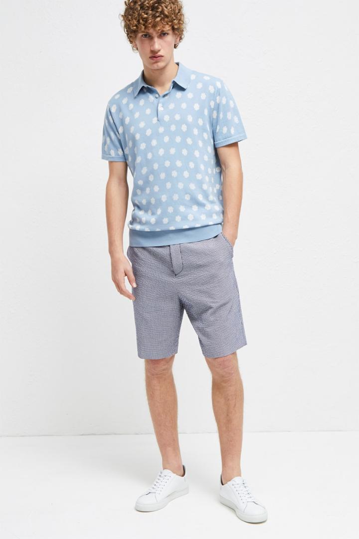 French Connenction Seersucker Suiting Shorts