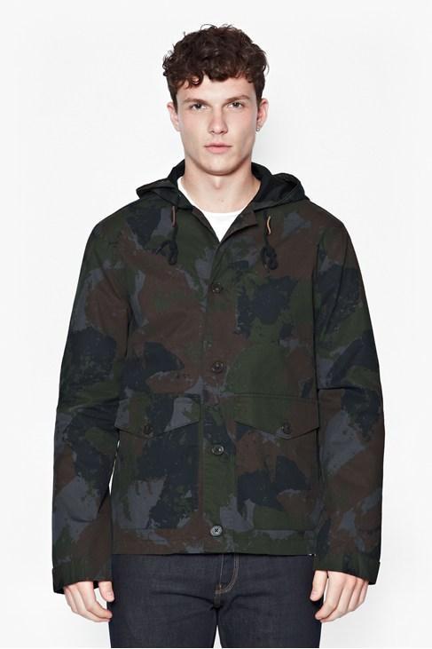 French Connection Camouflage Cotton Jacket