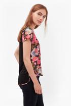 French Connection Adeline Dream Floral Pocket Top