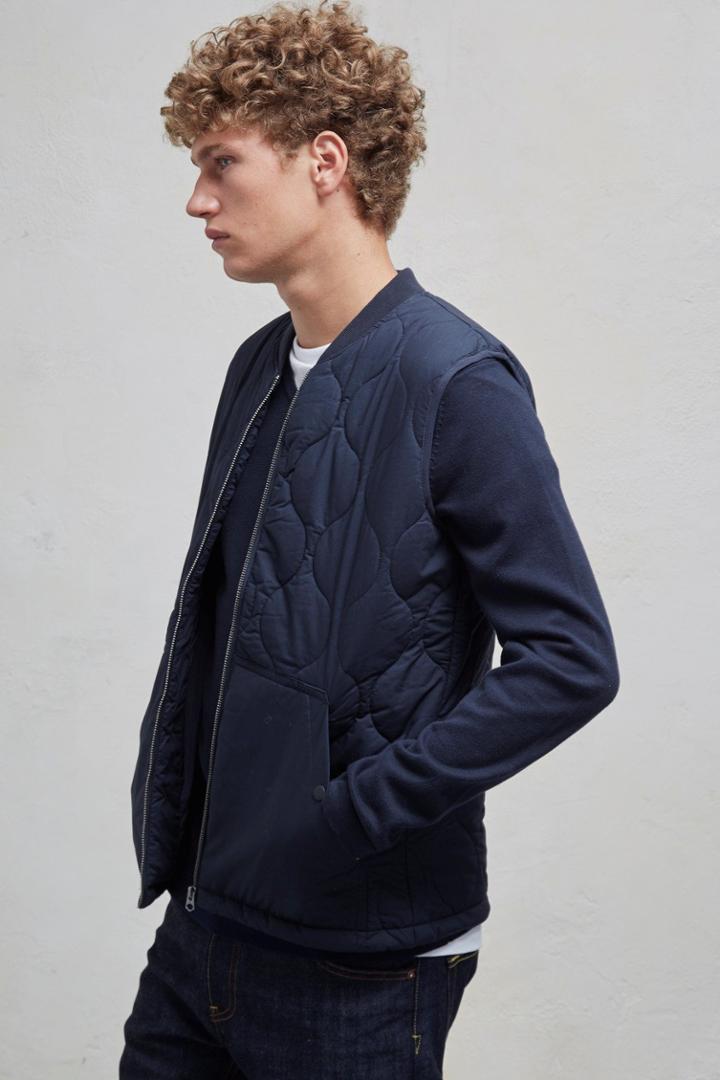 French Connenction Bordello Poplin Gilet