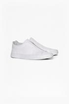 French Connection Leather Non Eyelet Trainer