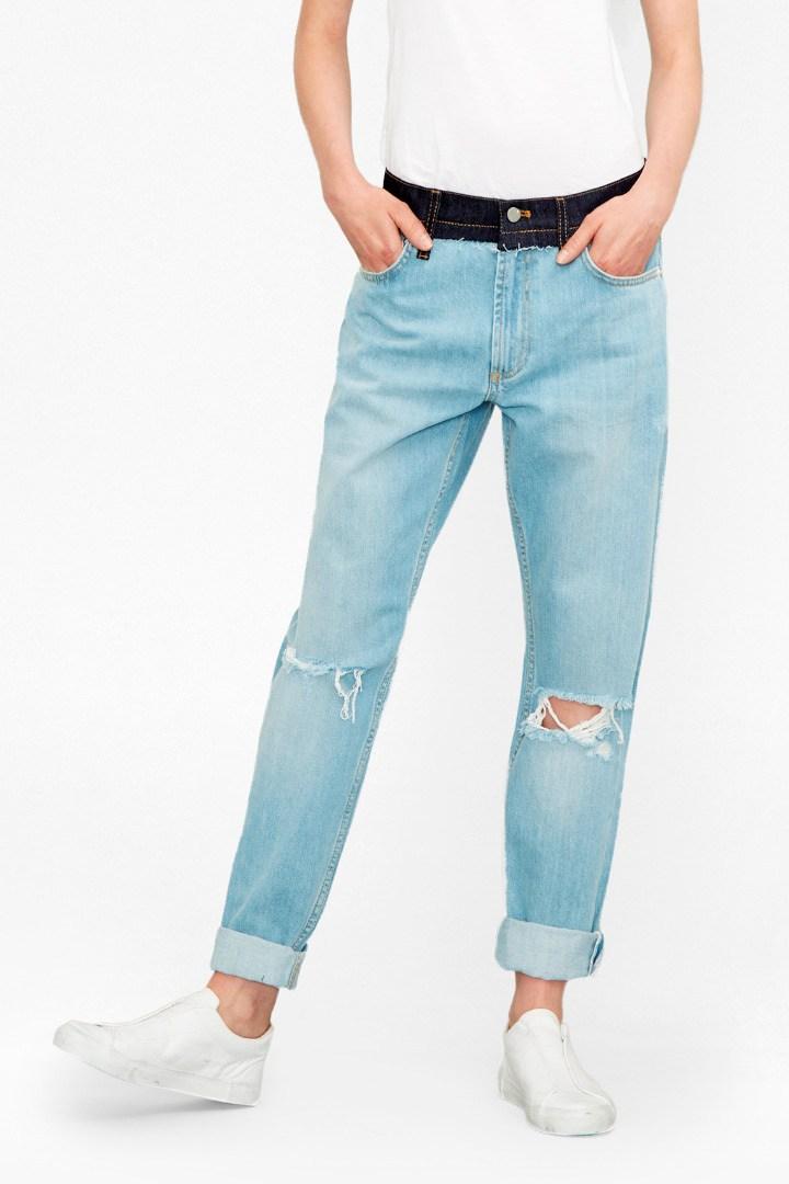 French Connection The Mash Up Denim Boyfit Jeans