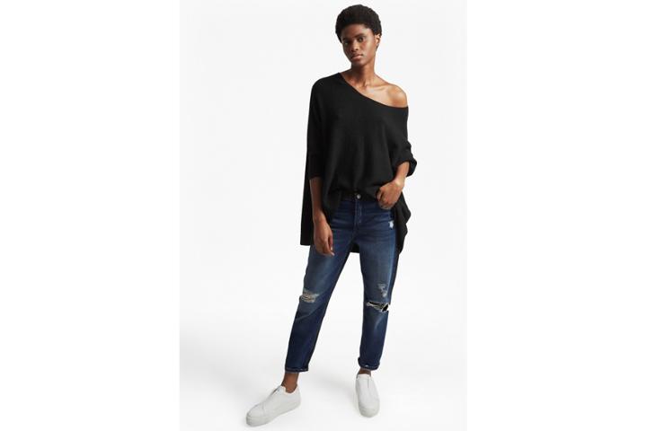 French Connection Cloud Knits 3/4 Sleeve Jumper