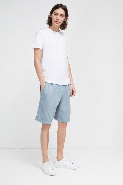French Connection Acid Wash Sweat Shorts
