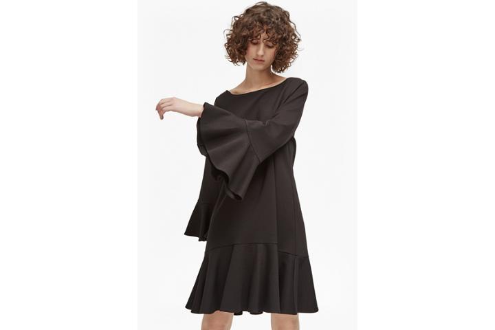 French Connection Matuku Lula Bell Sleeve Dress