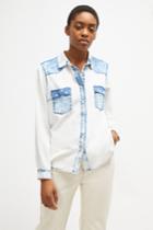 French Connenction Lotty Lyocell Western Shirt