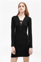 French Connection Lula Lace Up Dress