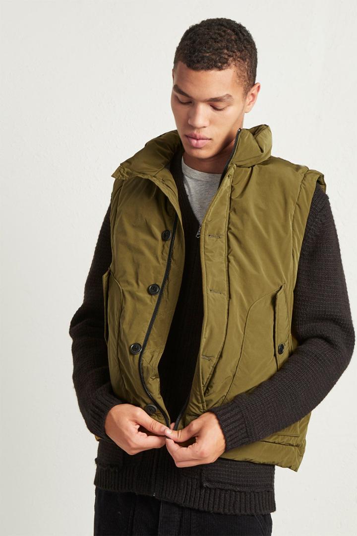 French Connenction Soft Nylon Quilted Gilet