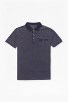 French Connection Summer Ditsy Slim Fit Polo Shirt