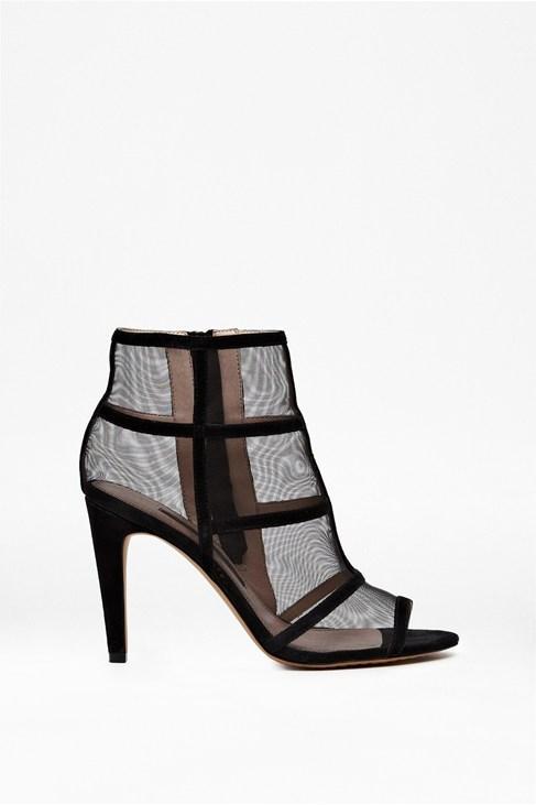French Connection Quanna Mesh Ankle Boots