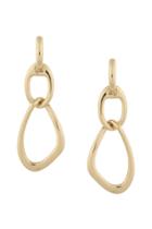French Connenction Interlocking Drop Earrings