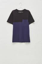 French Connenction Half Stripe Crew Neck T-shirt