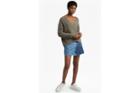 French Connection Two Tone Tweed Knit V Neck Jumper