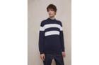 French Connection Bold Stripe Turtle Neck Jumper