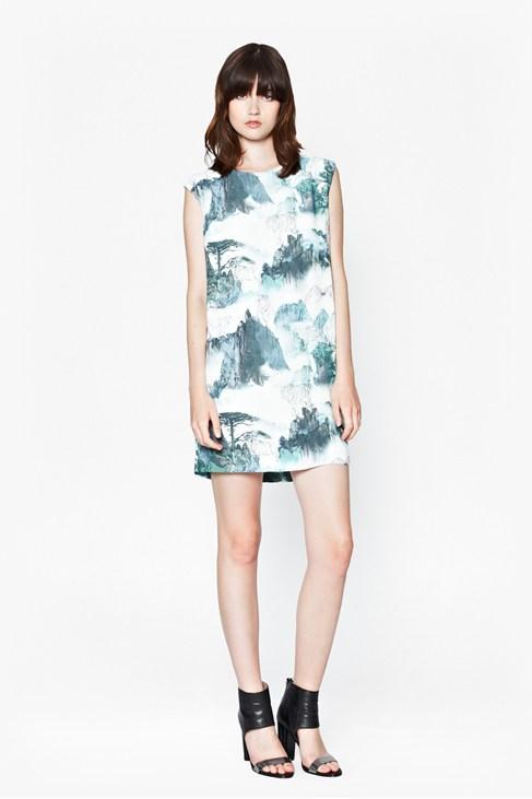 French Connection Misty Mountain Shift Dress