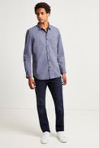 French Connenction Overdyed Cotton Poplin Shirt