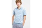 French Connection Superfine Hibiscus Dot Polo Shirt