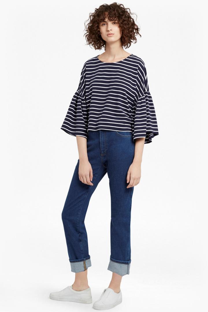 Fcus Tim Tim Bell Sleeves Top