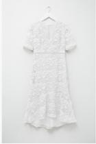 French Connenction Calli Lace V Neck Dress