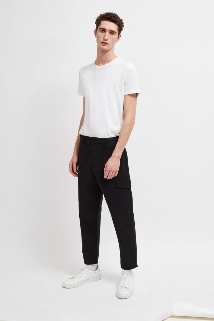 French Connenction Machine Stretch Crop Trousers