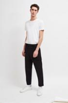 French Connenction Machine Stretch Crop Trousers
