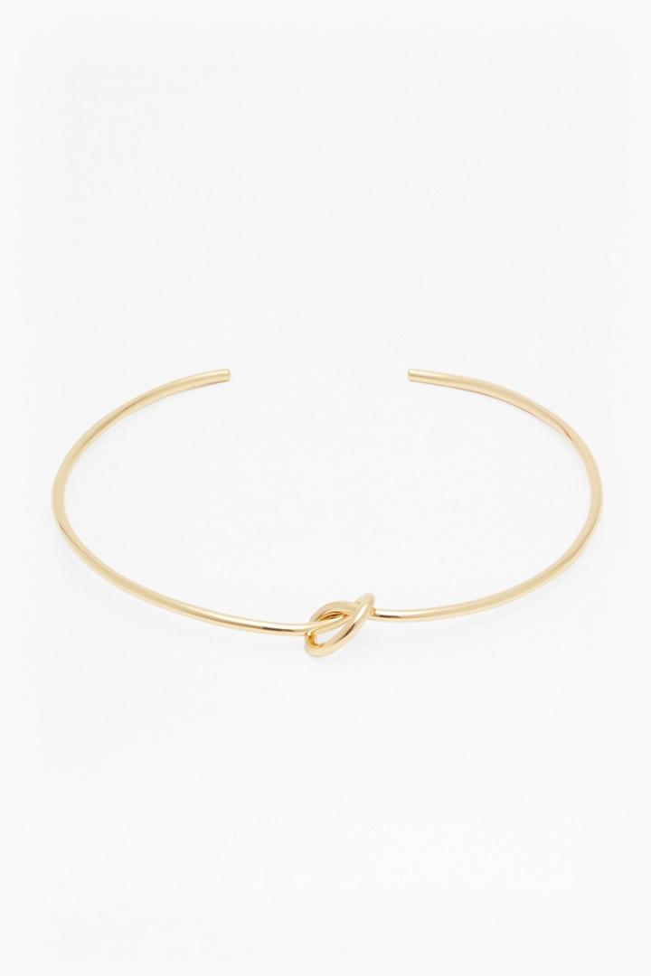 French Connection Core Looped Knot Choker