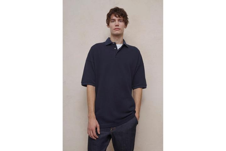 French Connection Oversized Polo Shirt