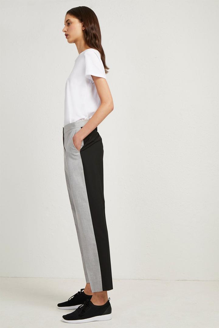 Fcus Colour Block Tailored Trousers