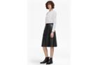 French Connection Gizo Leather A Line Skirt