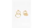French Connection Ball Balls Mismatch Earrings