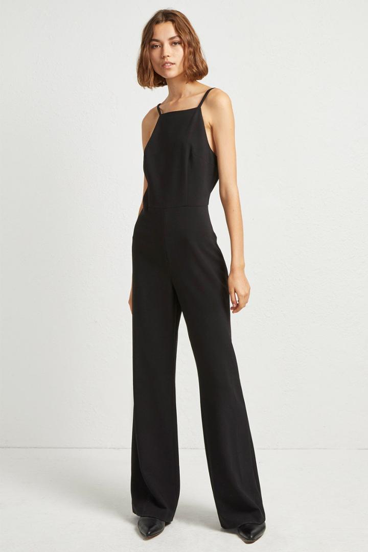 French Connenction Whisper Ruth Strappy Jumpsuit