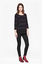 French Connection Manhattan Winter Striped Top