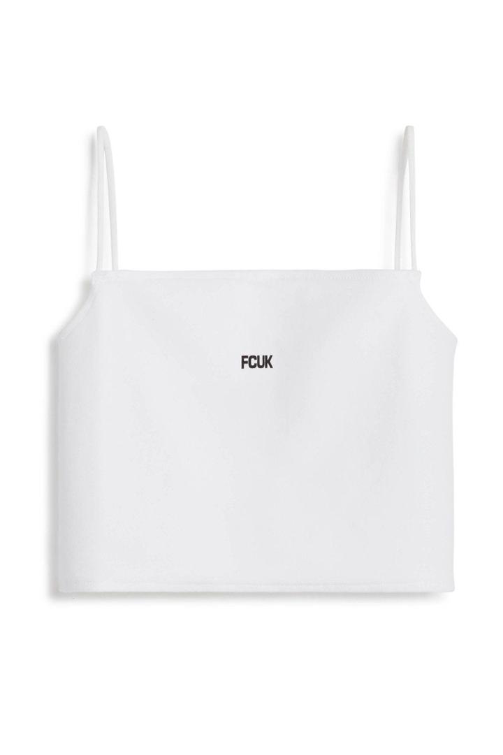 French Connection Fcuk Strappy Crop Top