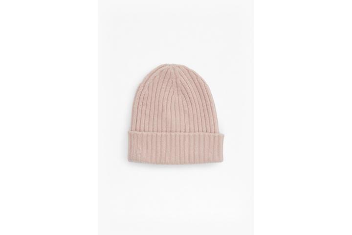 French Connection Cashmere Rib Beanie