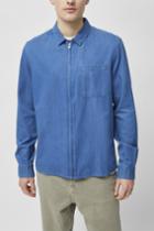  Zip Denim Shirt