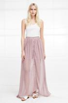 French Connenction Elao Sheer Maxi Skirt