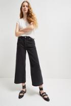 Fcus Dennery Denim Cropped Cone Jeans